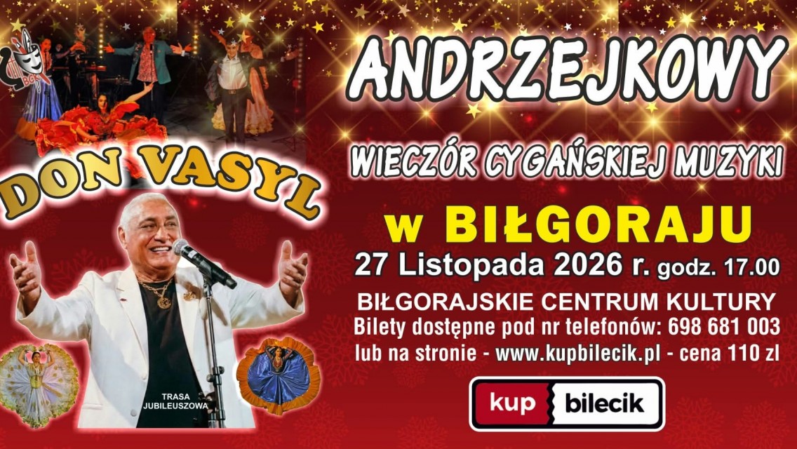 Don Vasyl- Andrew's evening of gypsy music in Biłgoraj