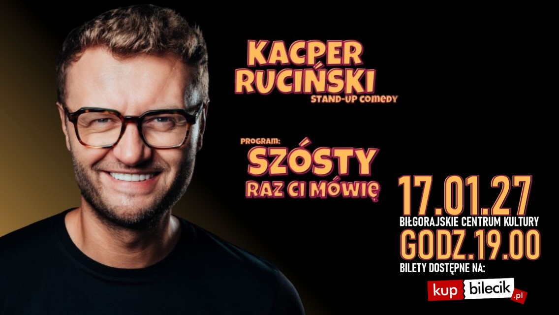 Kacper Ruciński- stand- up comedy