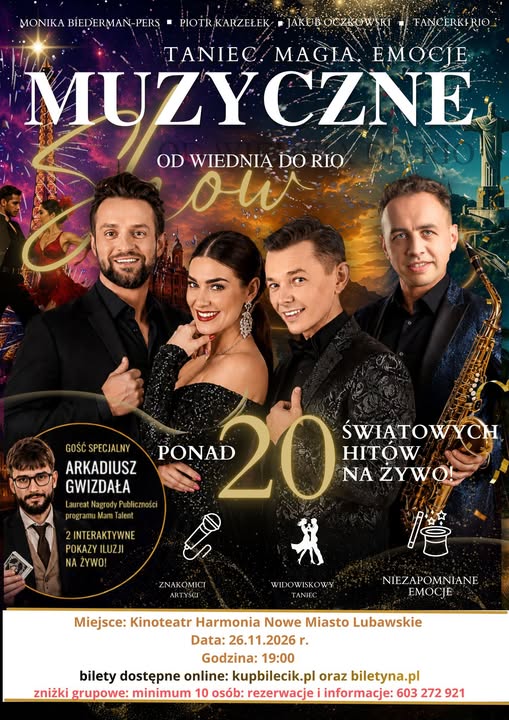 „MUZYCZNE Show” – od Wiednia do Rio de Janeiro