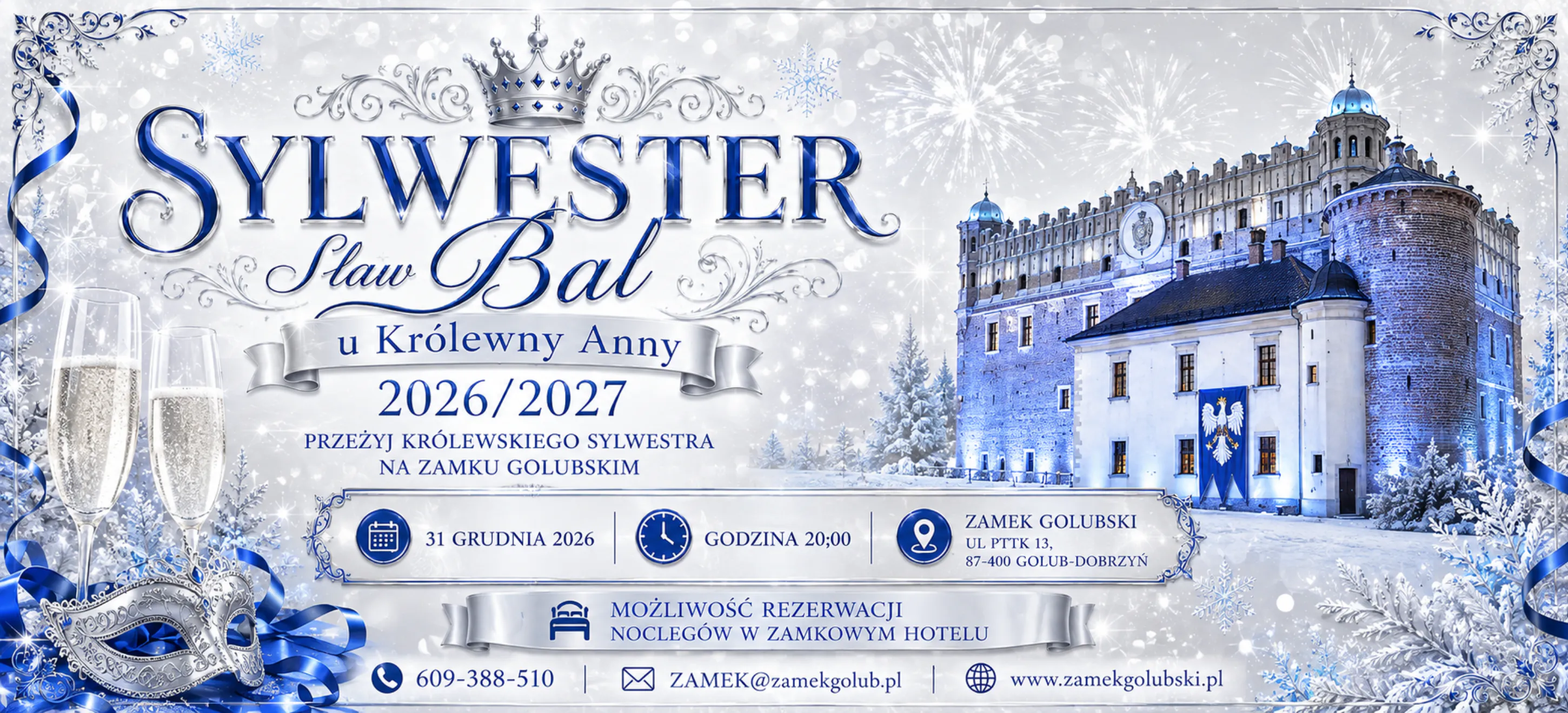 NEW YEAR'S EVE OF FAME 2026/2027 AT GOLUBSKY CASTLE