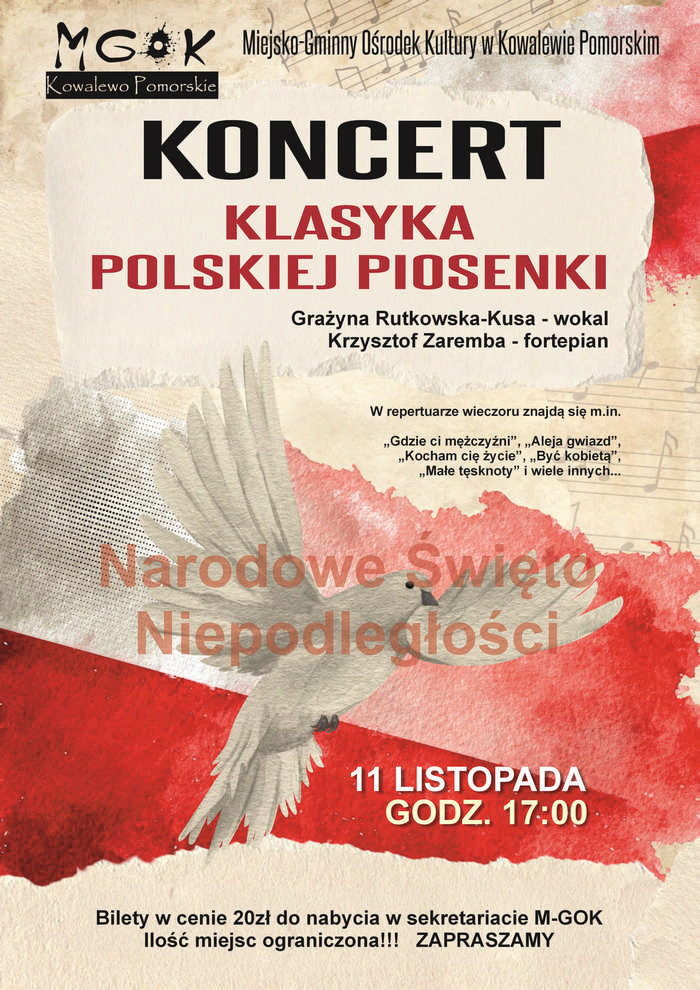 A unique concert on the occasion of the National Independence Day!
