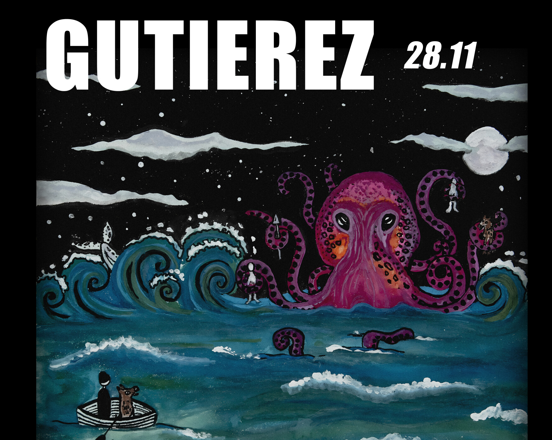 GUTIEREZ — premiere of the album “Dead Sea”