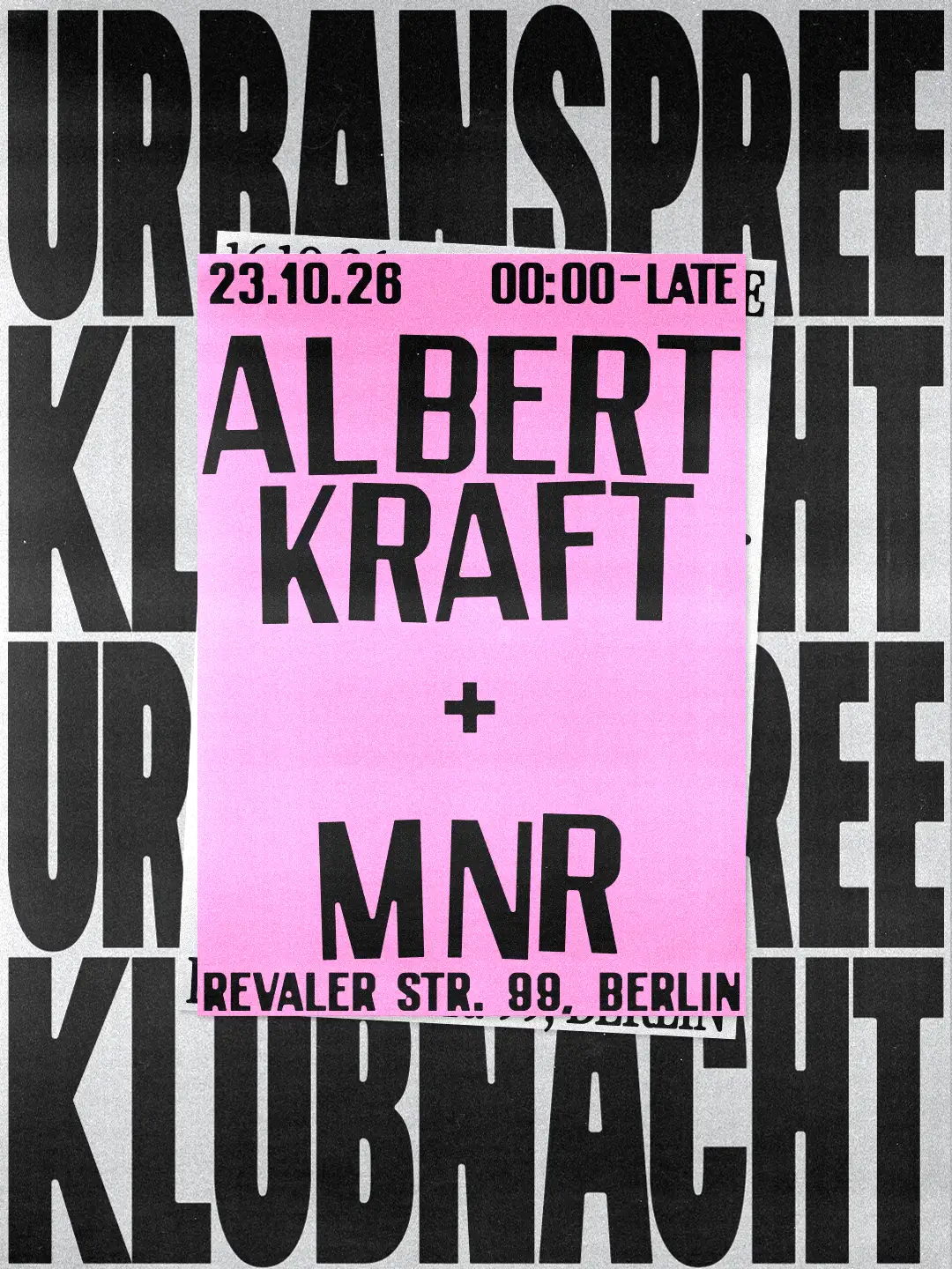 URBAN SPREE KLUBNACHT 23.10.2026