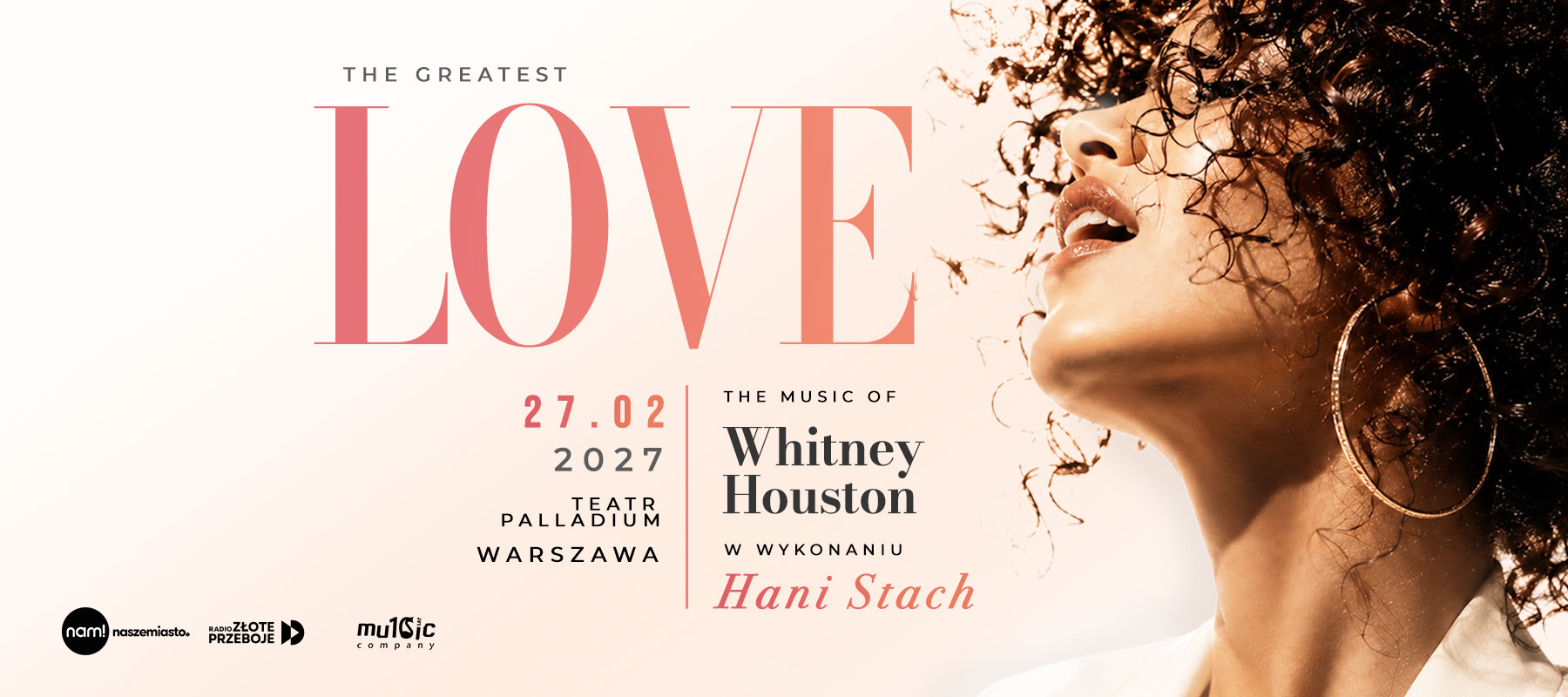THE GREATEST LOVE TOUR — The Music of Whitney Houston
