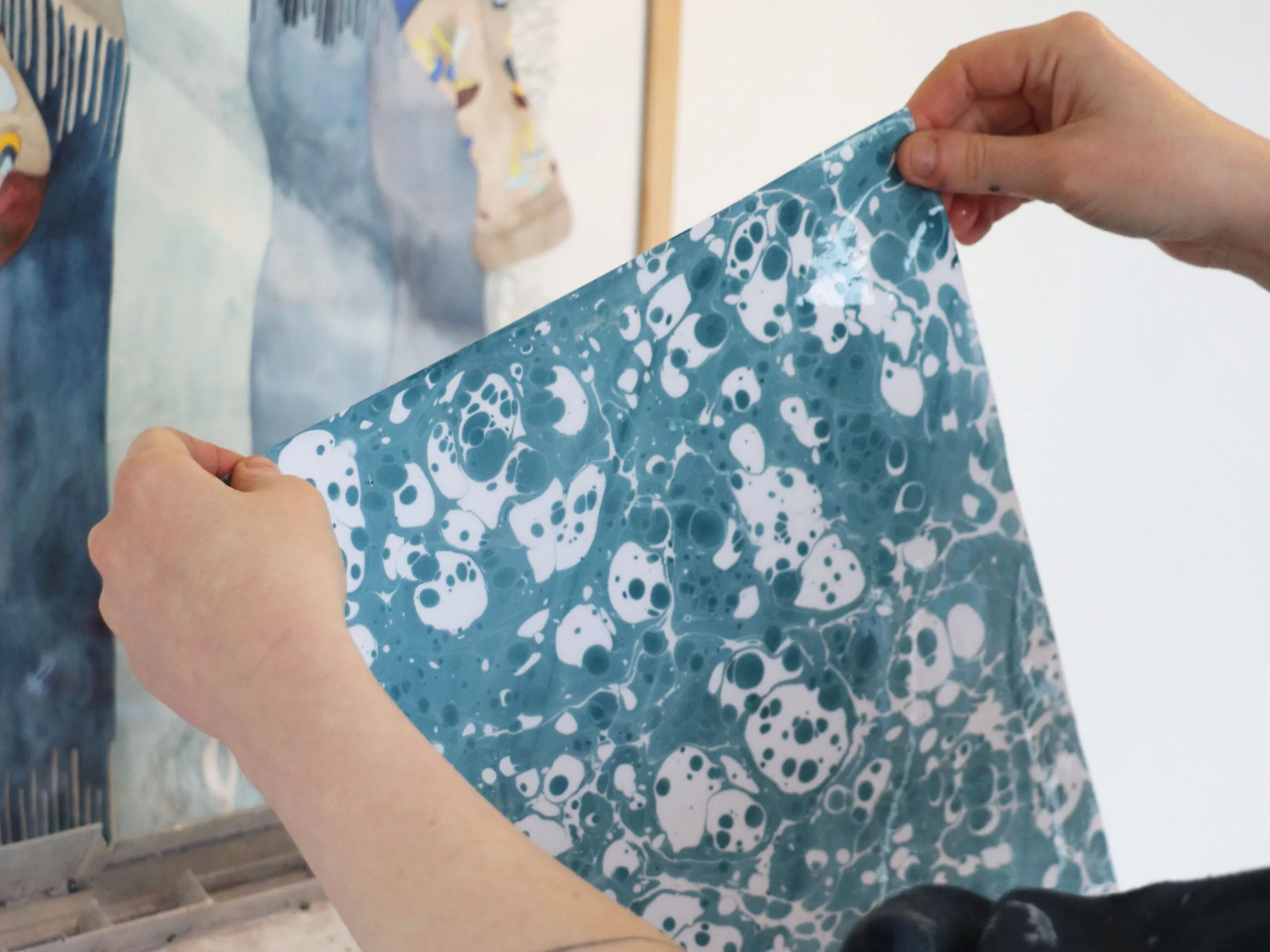 Victorian Paper Marbling Workshop