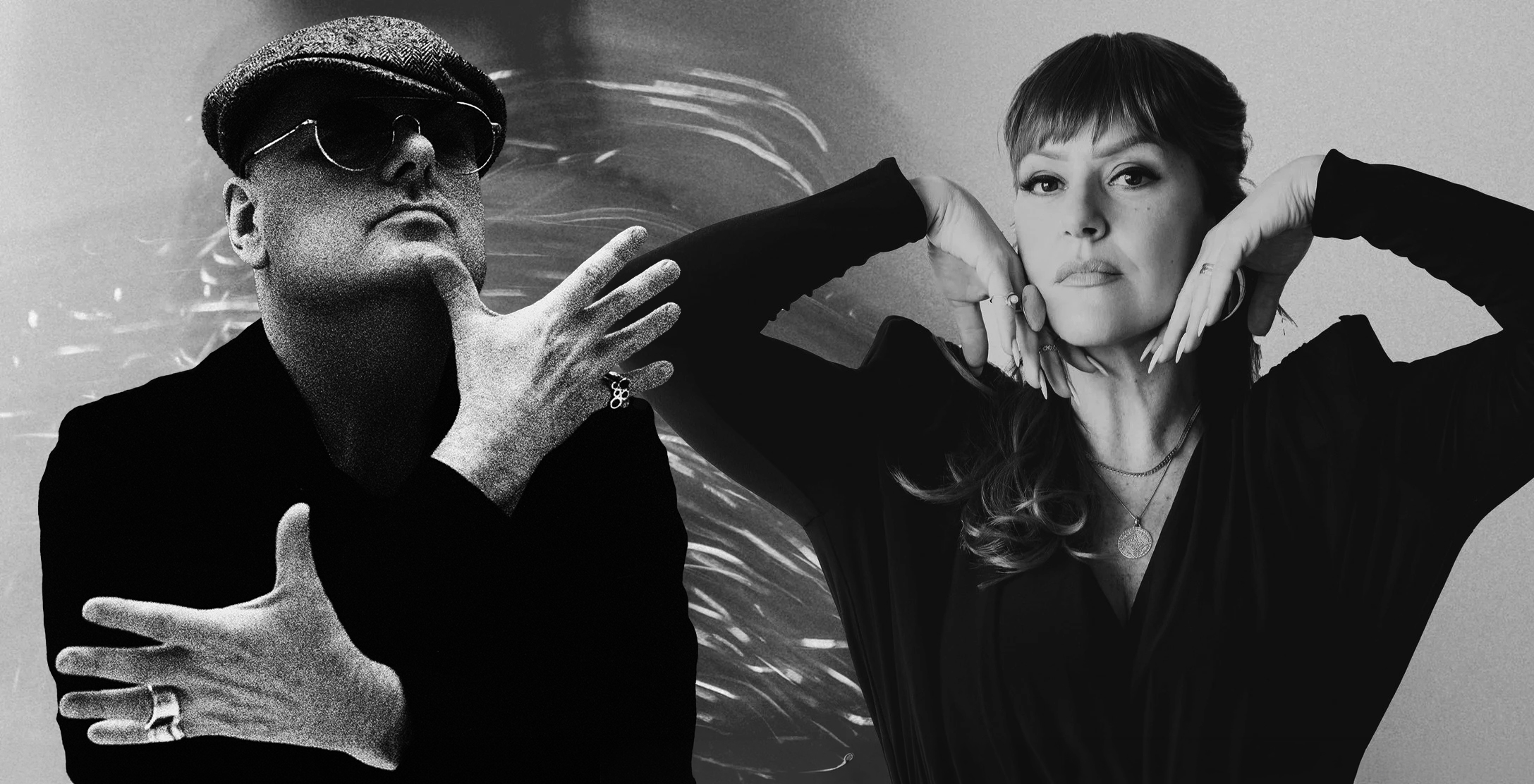 Ian Shaw with Natalie Williams
