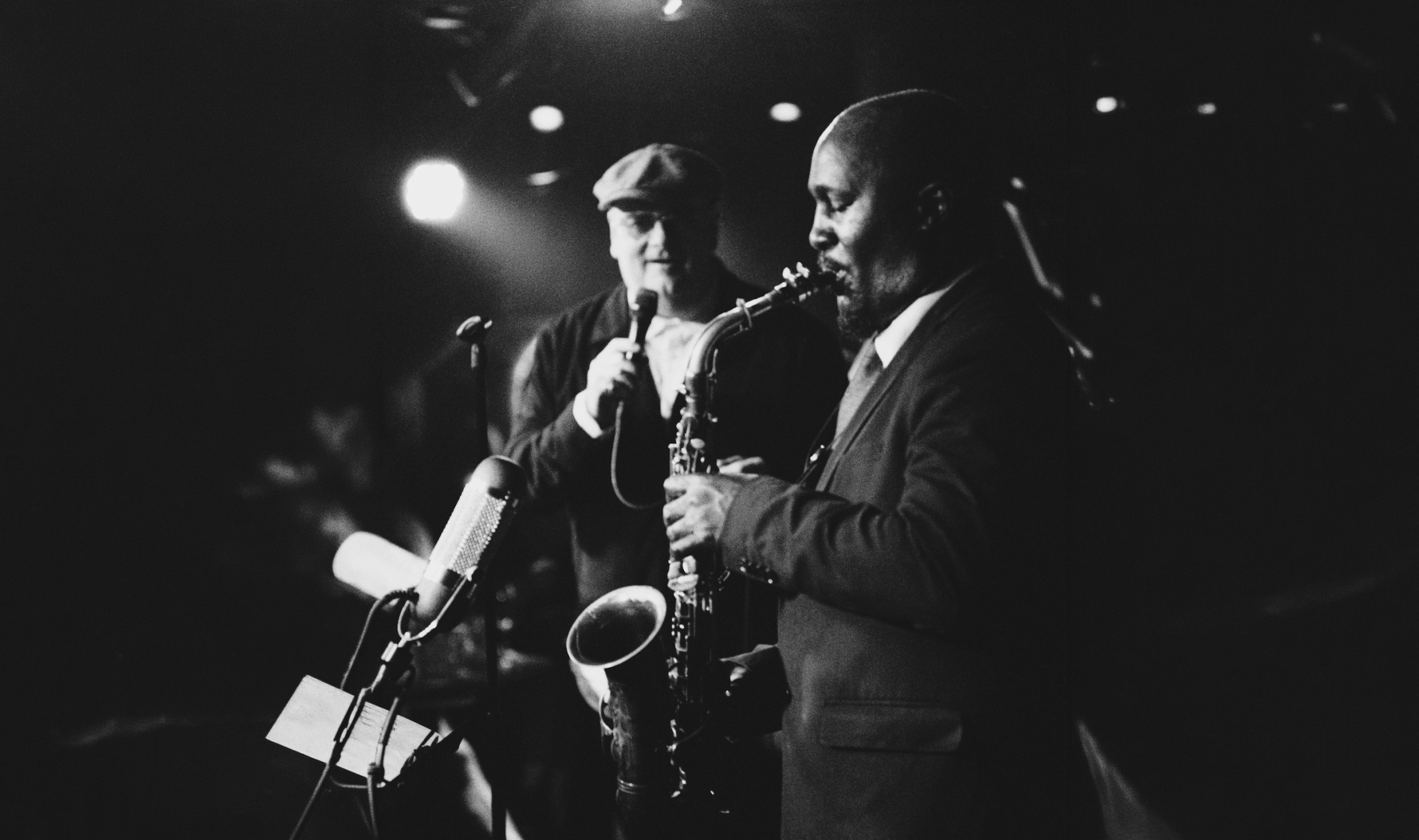 Ian Shaw with Tony Kofi