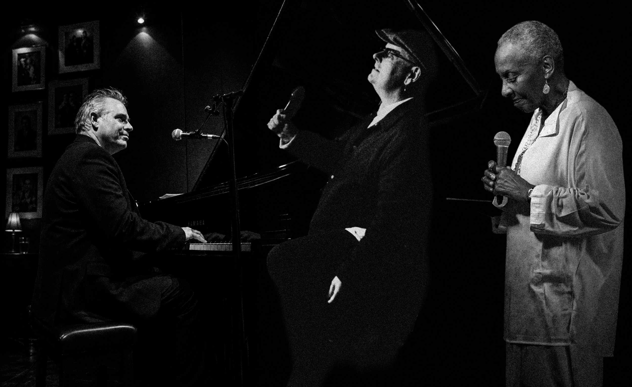 Ian Shaw with Elaine Delmar