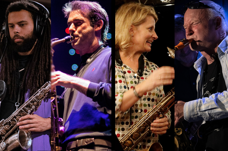 Peter King Memorial Sax Summit: Mornington Lockett, Tommaso Starace, Karen Sharp, Donovan Haffner & the Rob Barron Trio