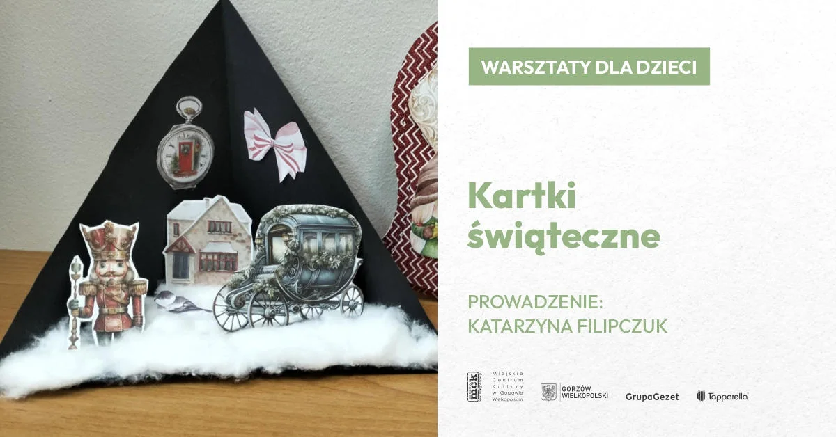 Christmas cards — workshops for children