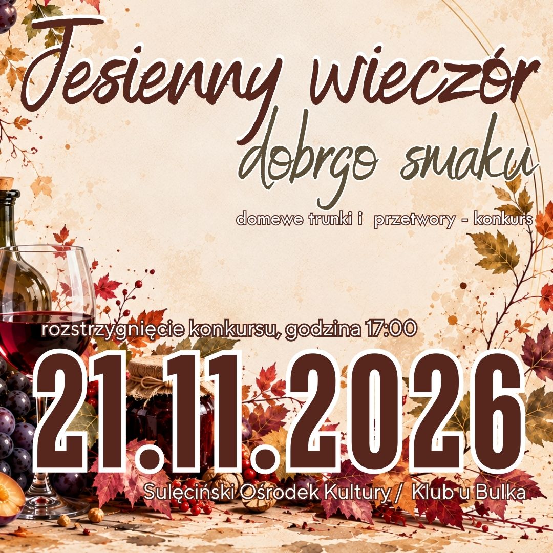 Autumn Evening of Good Taste - the decision of the competition for liquors and preserves