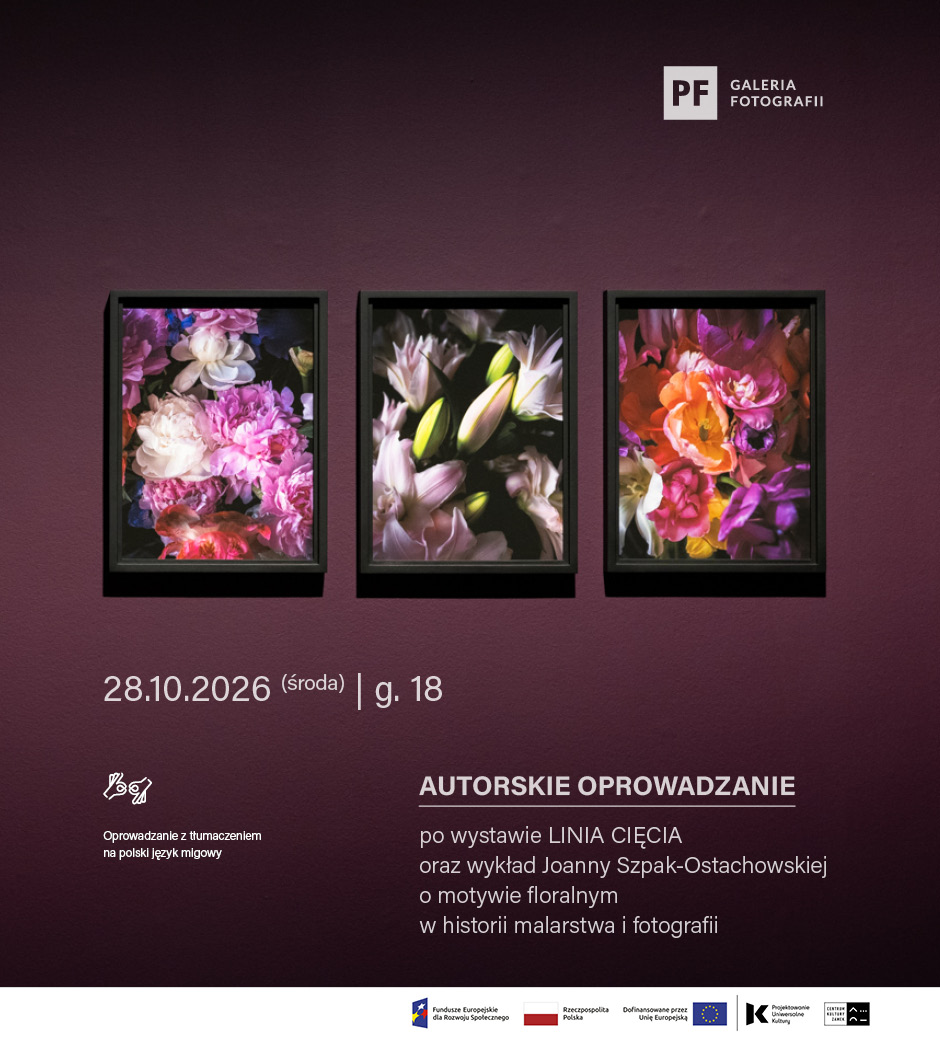 An author's tour of the exhibition and a lecture on the floral motif in the history of painting and photography (PJM) | CUTTING LINE
