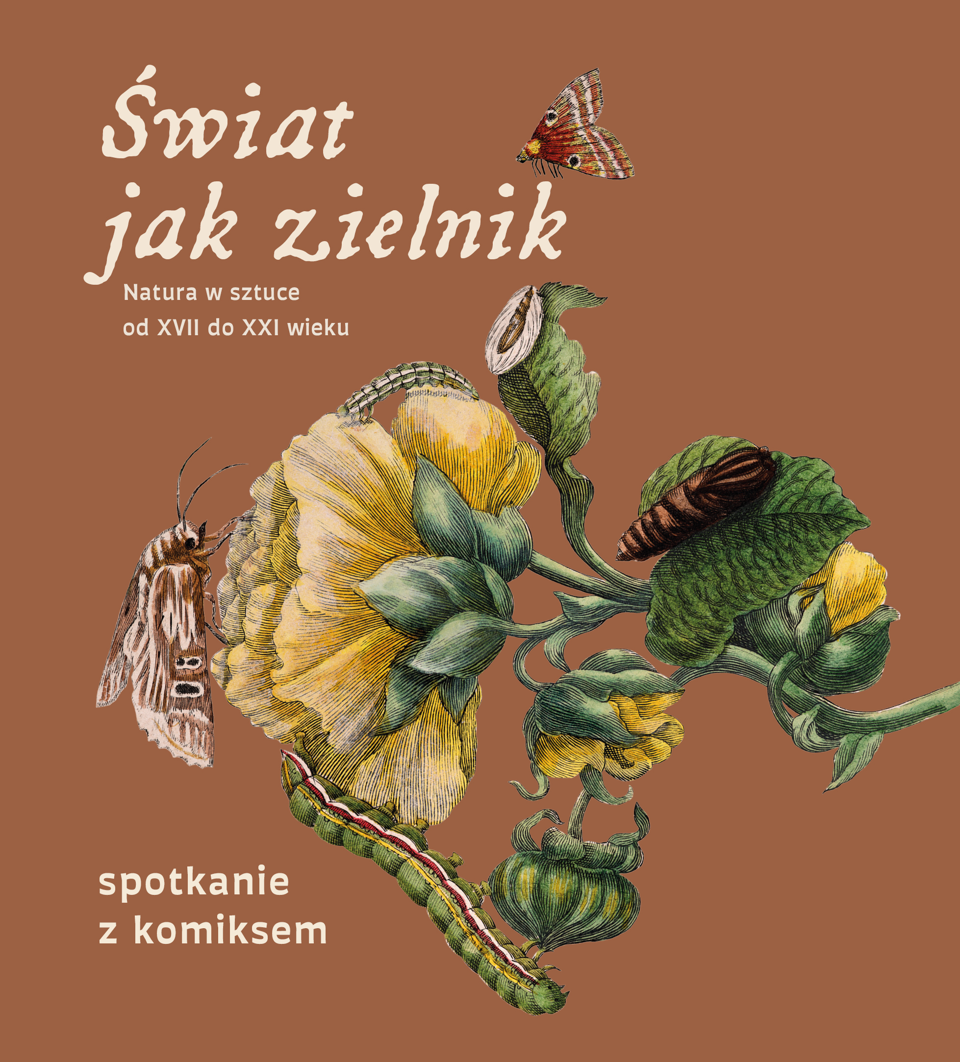 Meeting with Ola Bylica, author of the comic “Woman and Her Butterflies” about Maria Sibylia Merian | ŚWIAT JAK HERBARIUM
