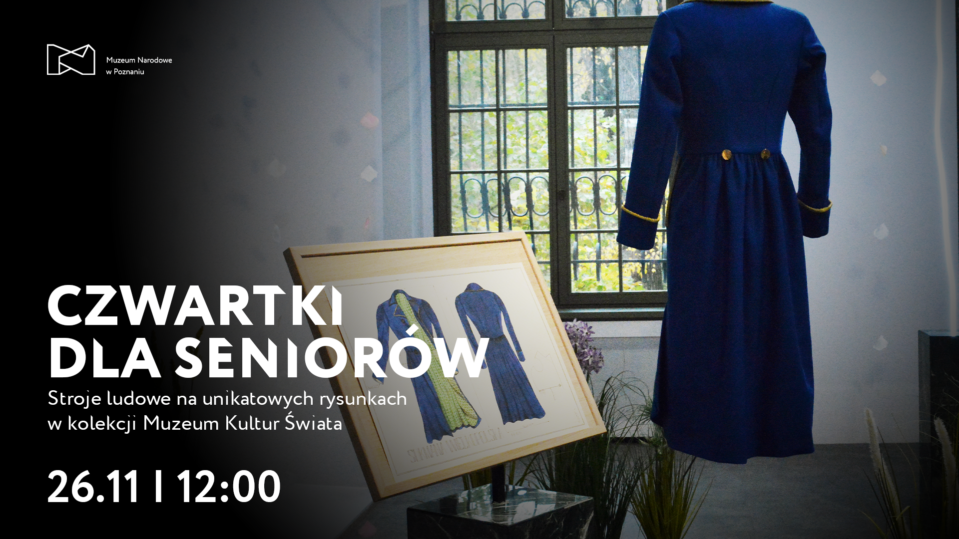 THURSDAYS FOR SENIORS | Folk costumes on unique drawings in the collection of the Museum of World Cultures