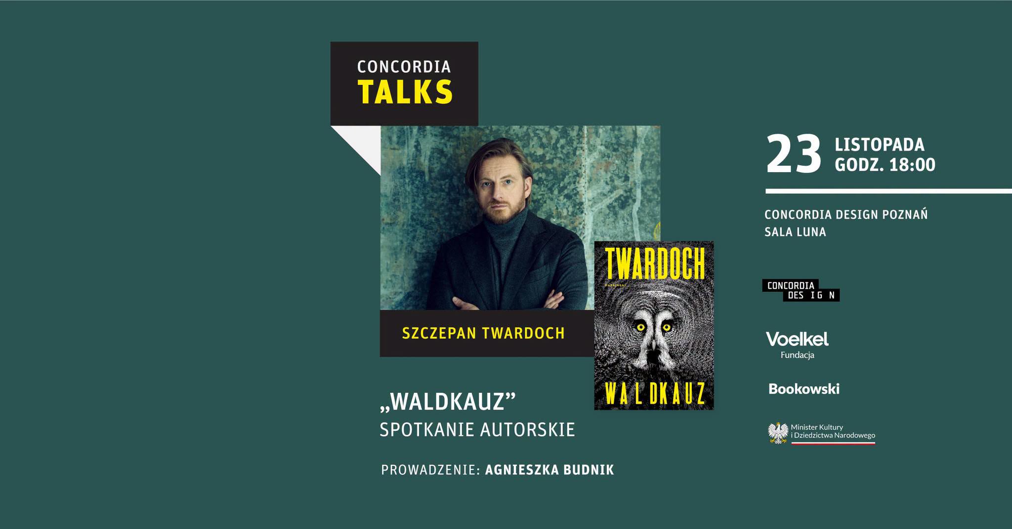 Szczepan Twardoch | Meeting around the book “Waldkauz”