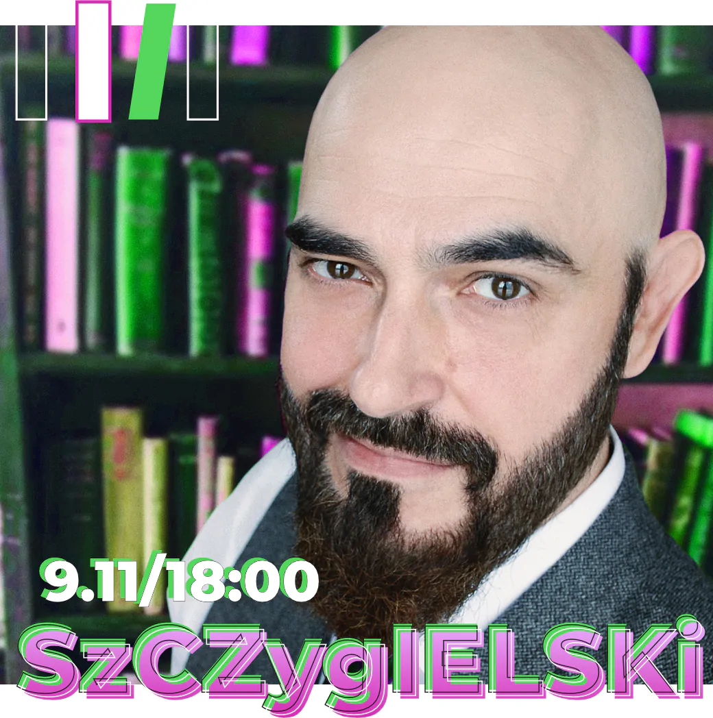 Marcin Szczygielski — author's meeting #100 -lecie