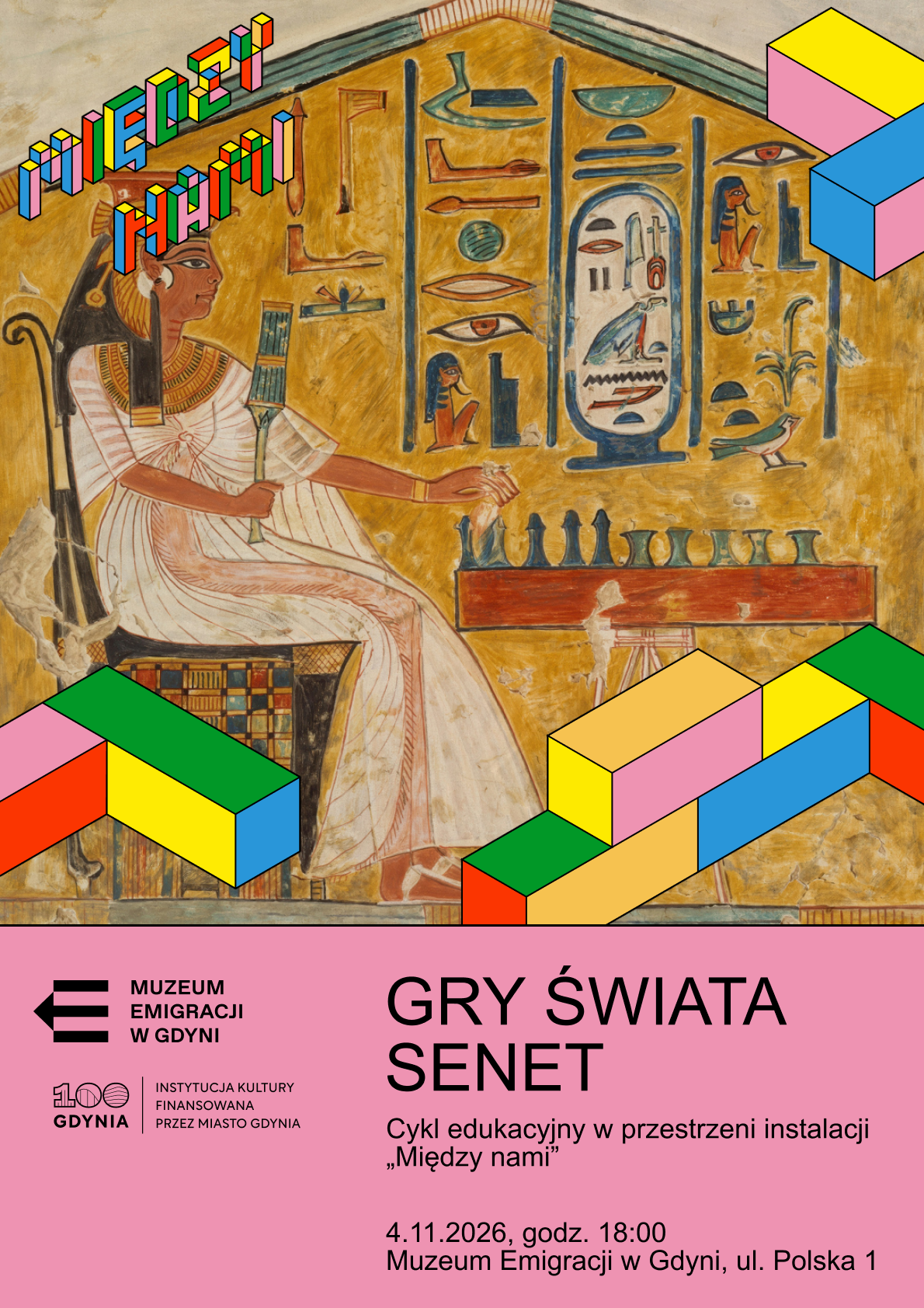 Series “Games of the World”: Senet | installation space “Between us”