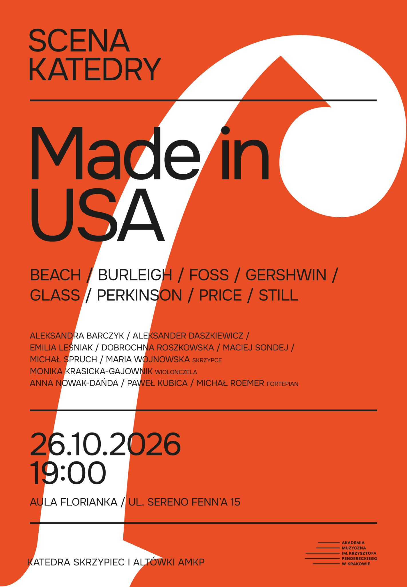 Cathedral Scene. Concert “Made in the USA”