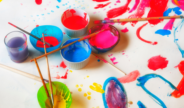 Mickey and Minnie: We paint emotions