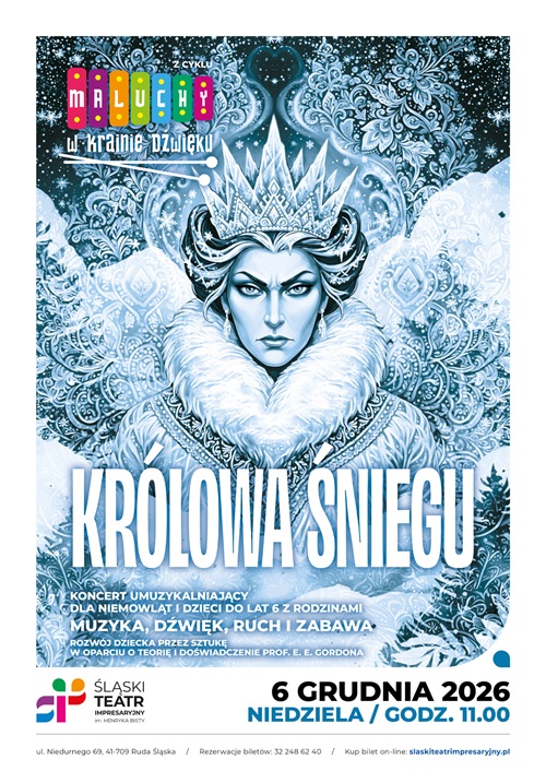 TODDLERS IN THE LAND OF SOUND - “Snow Queen” - music concert for babies and children up to 6 years old with families
