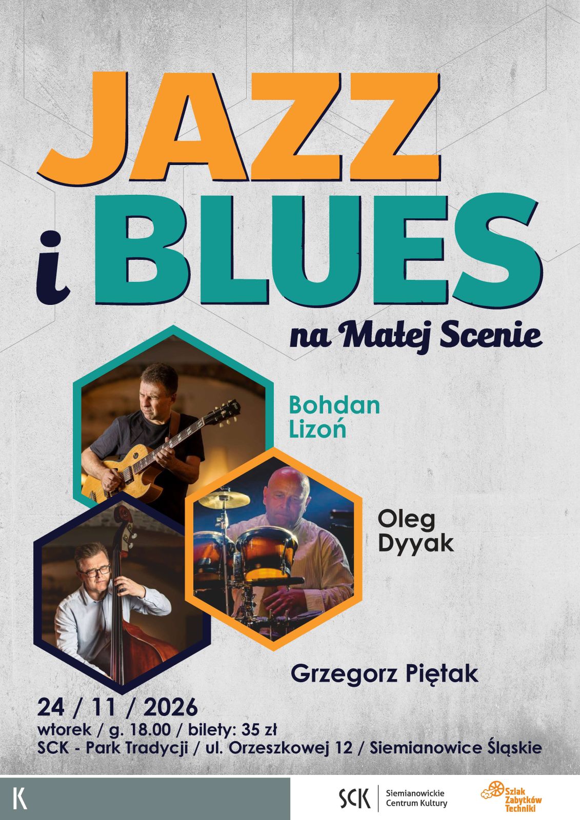 Jazz and Blues on the Small Stage: concert Bohdan Lizoń & Dyyak Piątek
