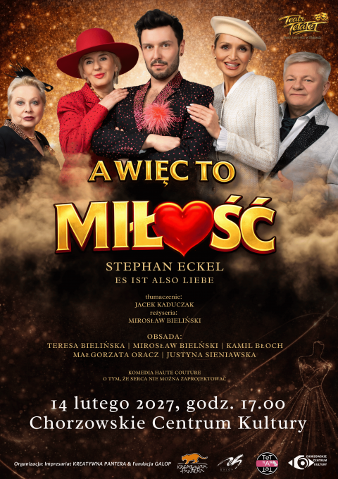 Comedy show “AND SO THIS IS LOVE” - Valentine's evening full of humor, fashion and... unpredictable love!