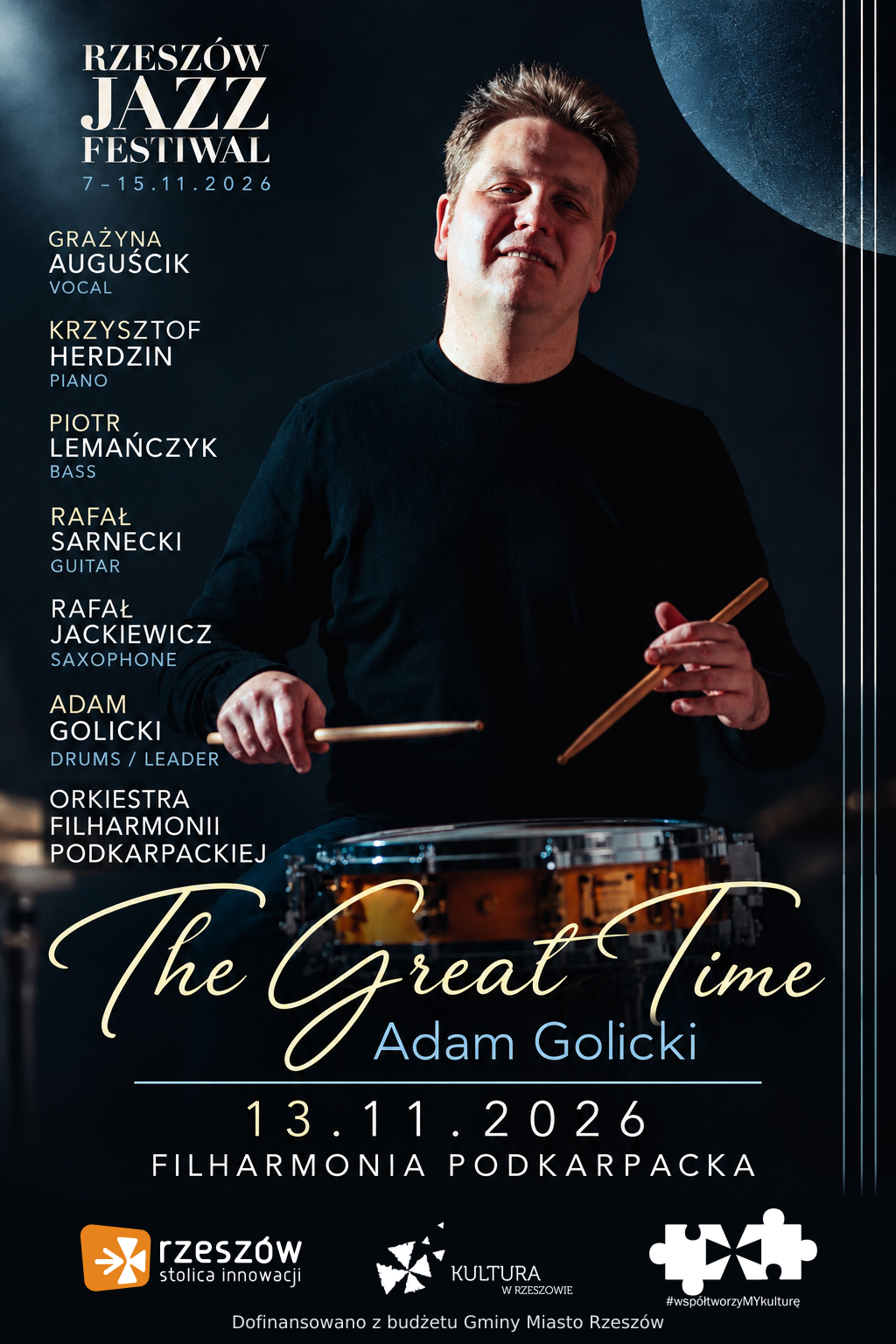 Adam Golicki The Great Time Rzeszow Jazz Festival 2026
