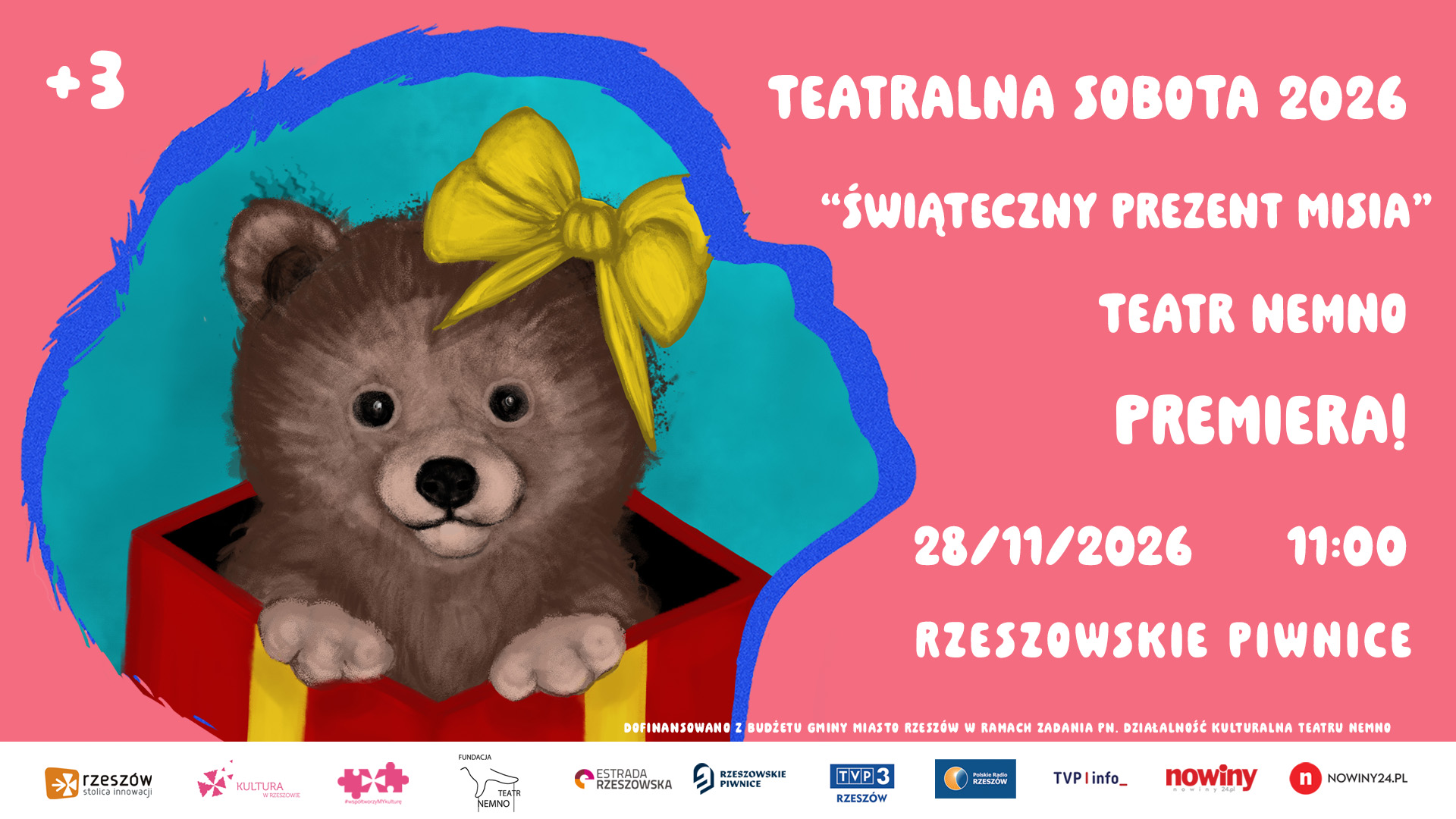 Premiere: Christmas Gift Bear | Teatralna sábado