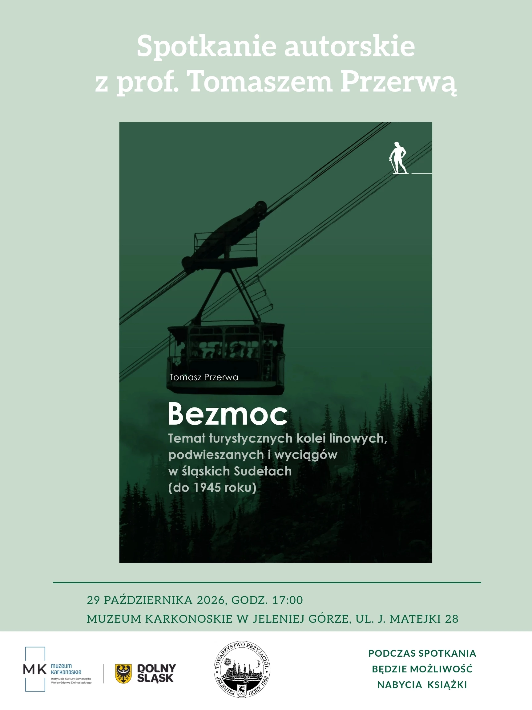 Bezmoc — Author's meeting with Tomasz Przerwa