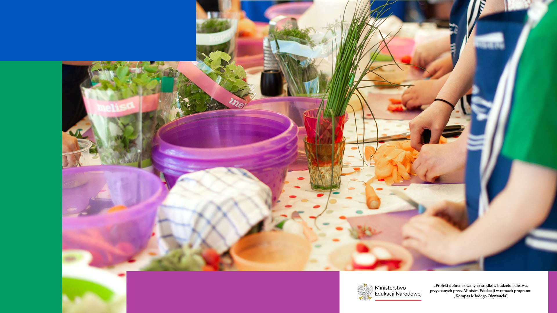 A healthy kitchen doesn't have to be boring! — intergenerational culinary workshops