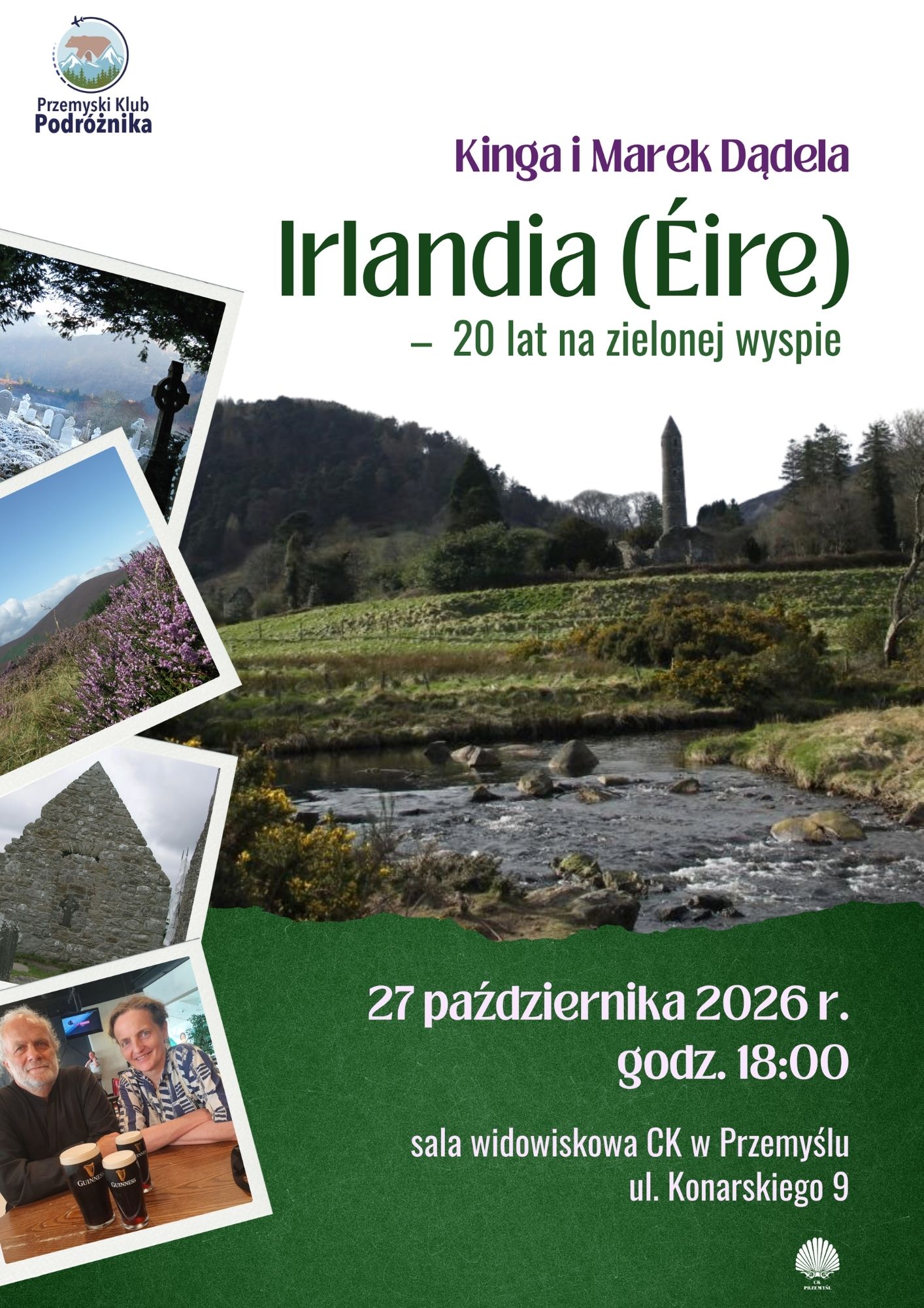 Meeting of the Przemysl Traveller's Club - “Ireland (Éire) — 20 years on the Green Island”