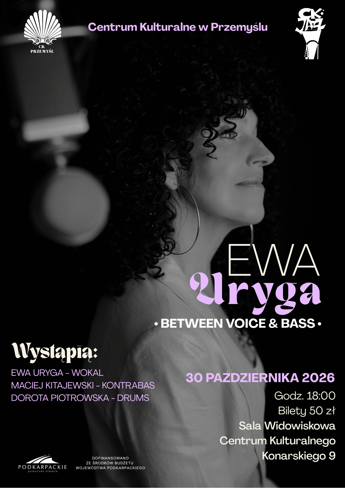 Ewa Uryga — “Between Voice & Bass” at the Cultural Centre in Przemyśl