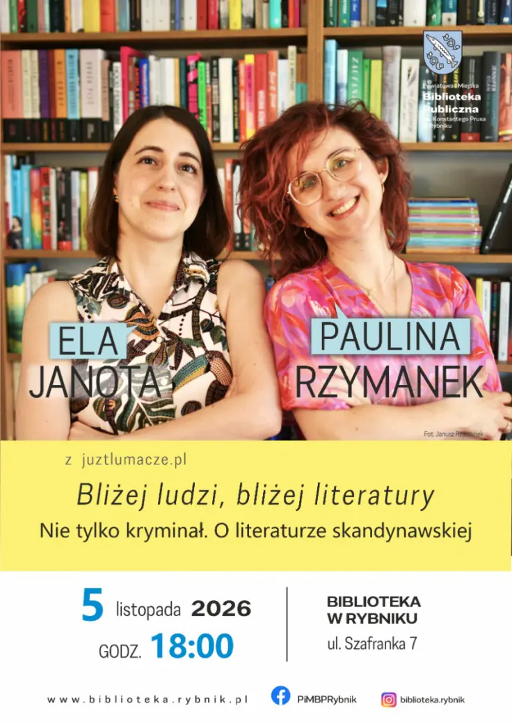 Not just crime. About Scandinavian literature — a meeting from the series “Closer”