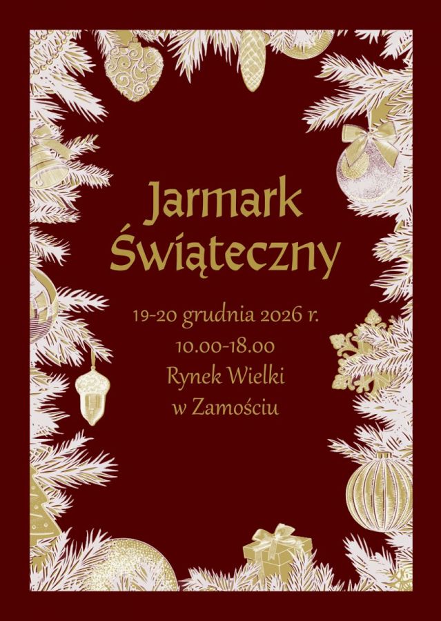 Christmas Market 2026 in Zamość
