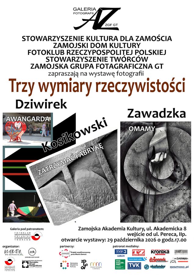 “Three Dimensions of Reality” - exhibition of photographic artists