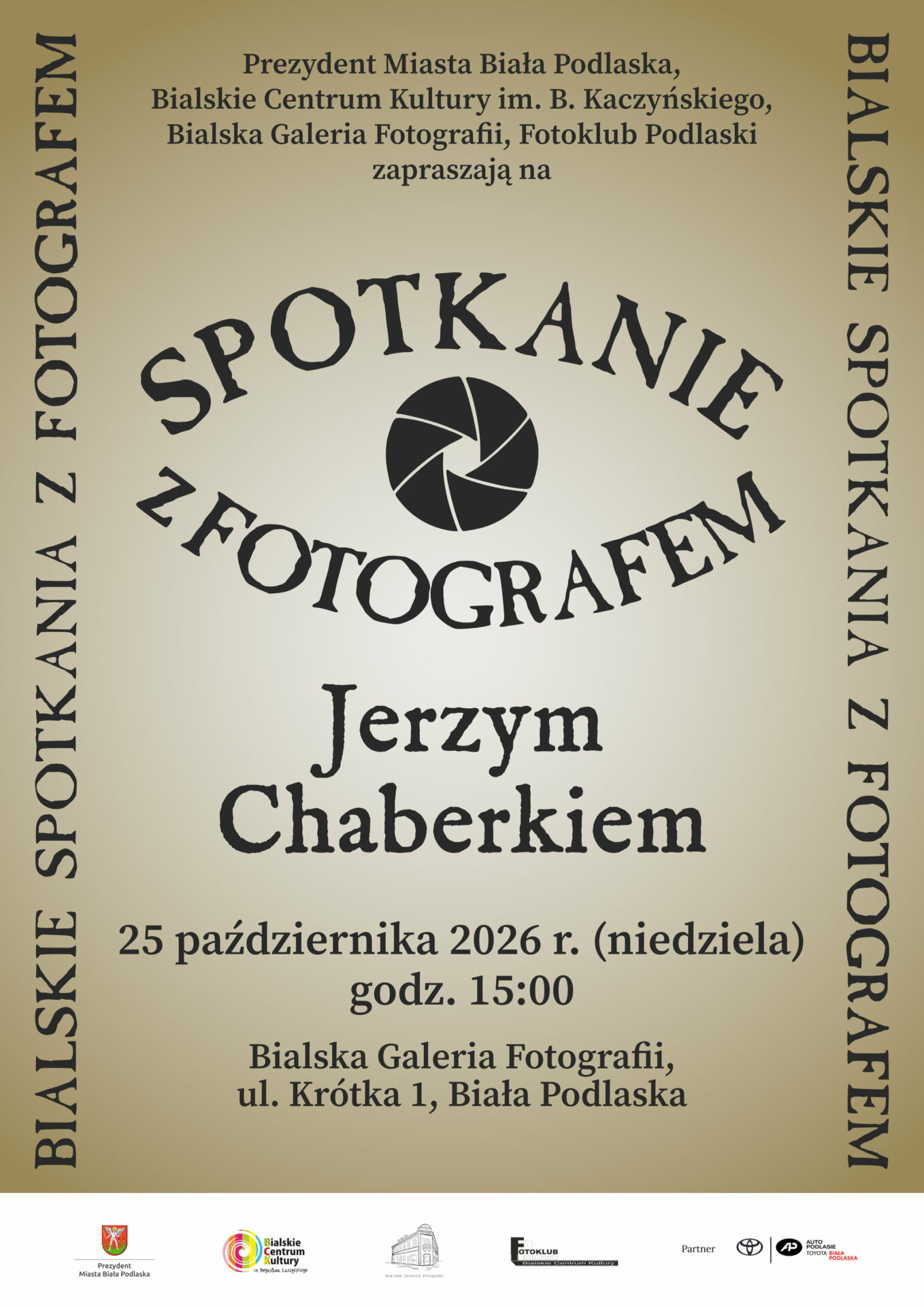 Białskie Meetings with Photographer: Meeting with Jerzy Chaberek