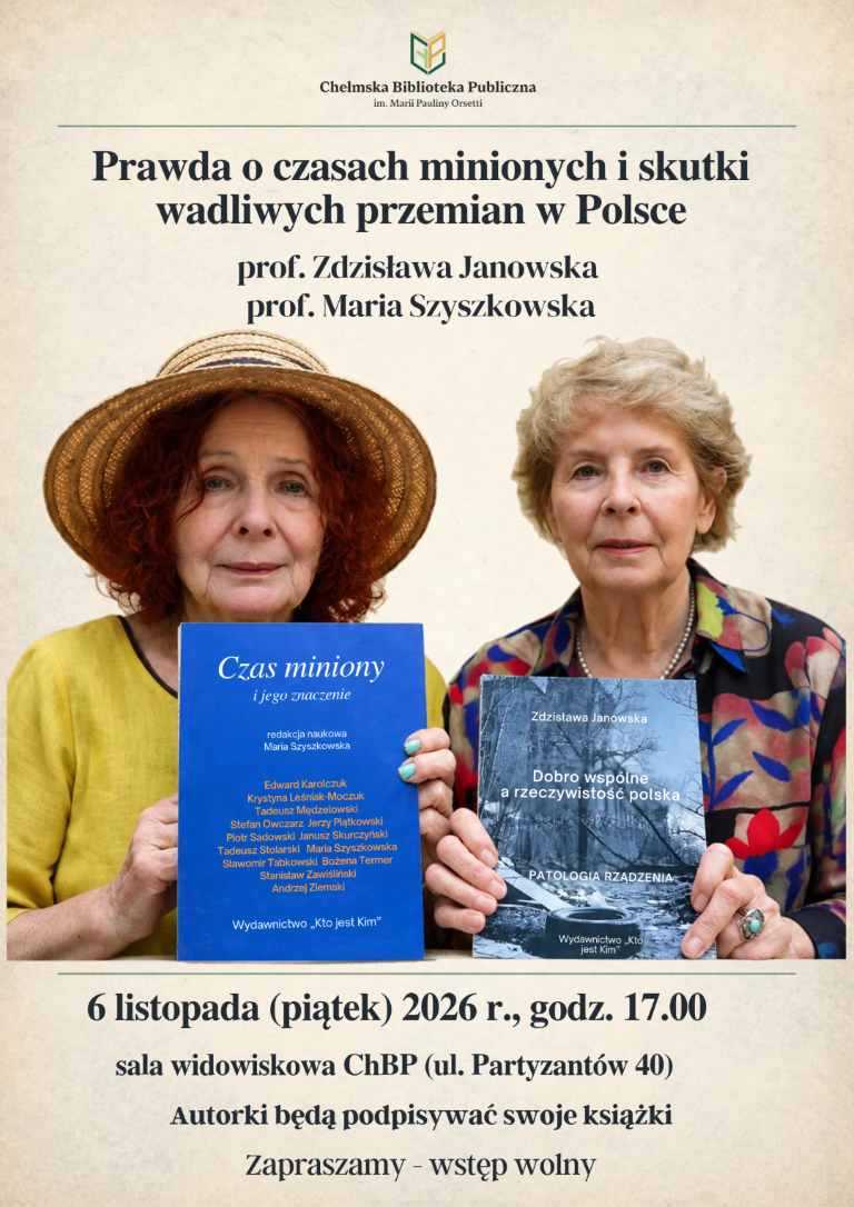 Meeting with Prof. Zdzisława Janowska and Prof. Maria Szyszkowska