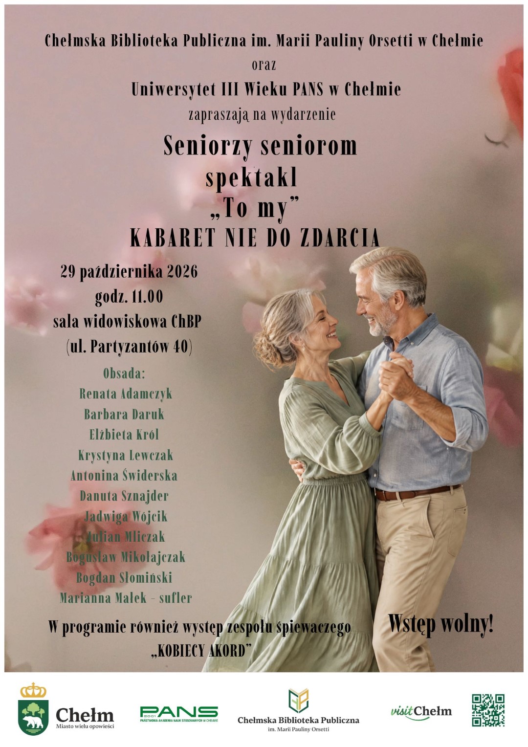 Seniors to seniors — cabaret theater “To us” and the ensemble “Kobiecy Akord”