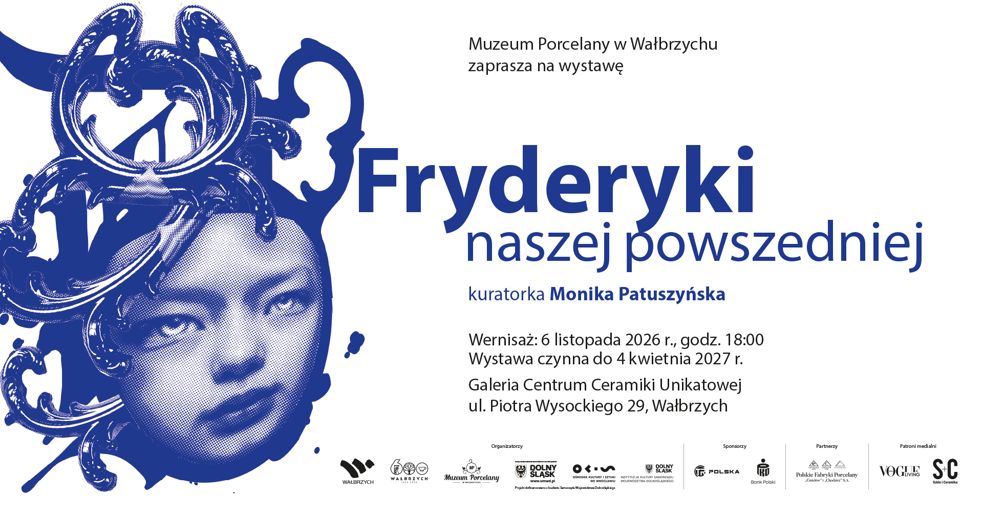 Fryderyki naszej powszedniej – zaproszenie na najnowszą wystawę Muzeum Porcelany w Wałbrzychu