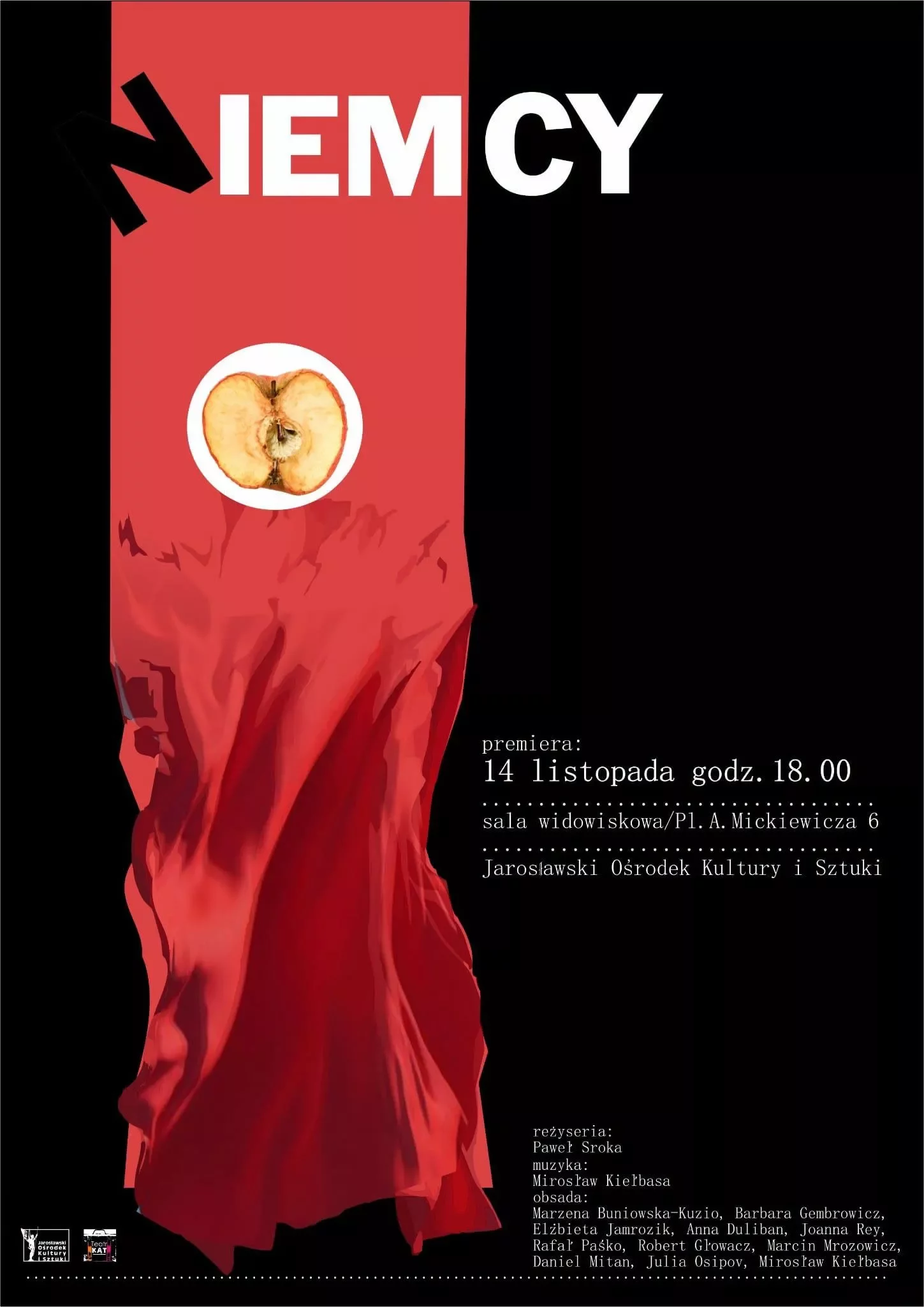 Premiere of the spectacle “Germany” performed by the Theater “Kąt”