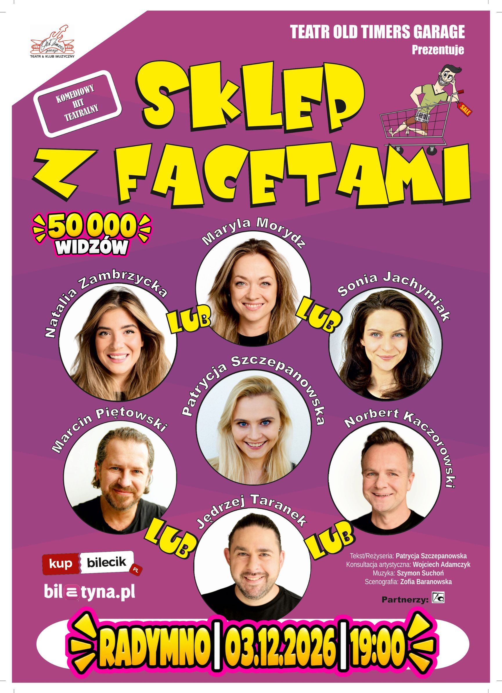 “SHOP WITH GUYS” comedy show 3.12.2026. We invite you!