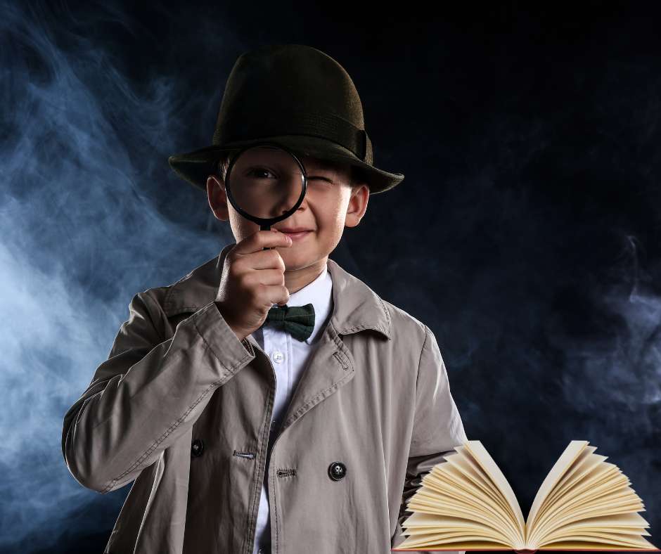 The Mystery of the Lost Book: A Detective Adventure in the Library