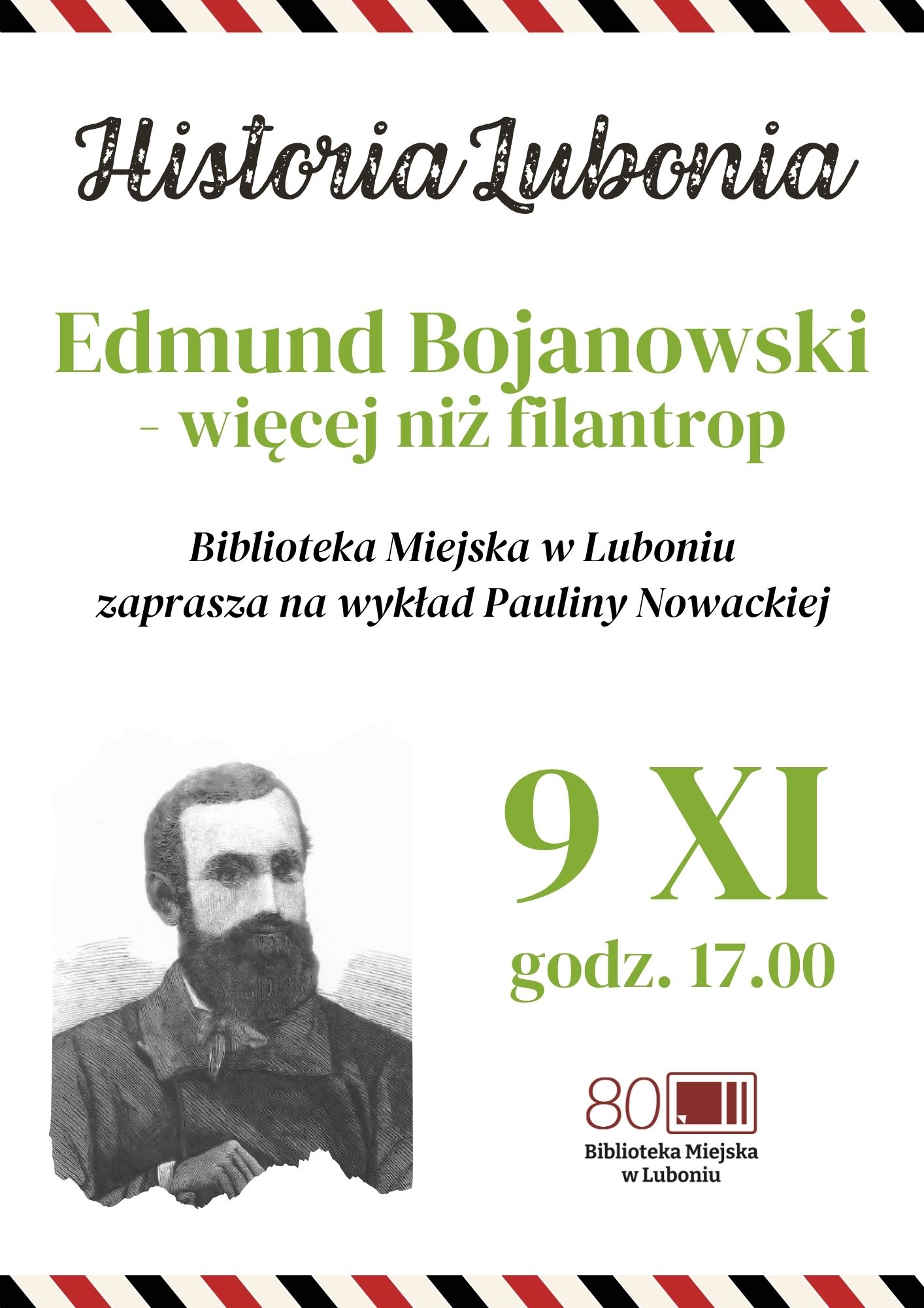 Edmund Bojanowski — more than a philanthropist!