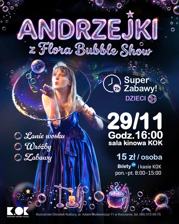 ANDRZEJKI from Flora Bubble Show in KOK
