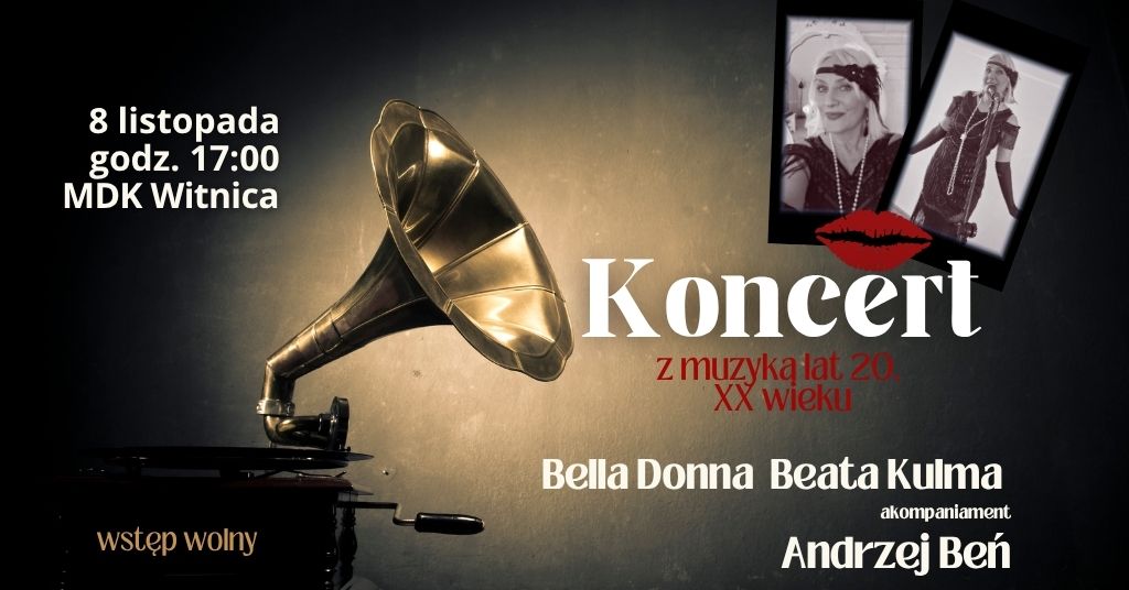Concert in MDK Witnica — music of the 1920s