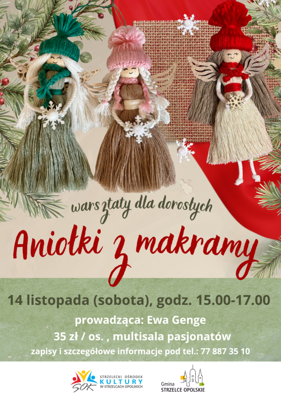 Workshop for adults “Angels from macrame” — registration starts!