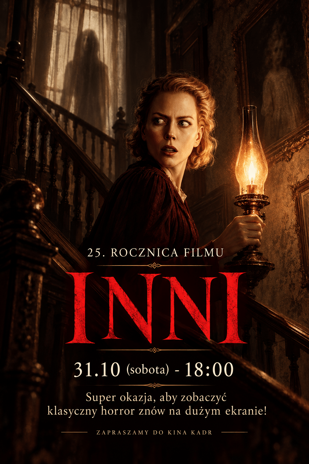 OTHERS, a masterpiece with Nicole Kidman, returns to theaters for Halloween! /31.10/subtitles