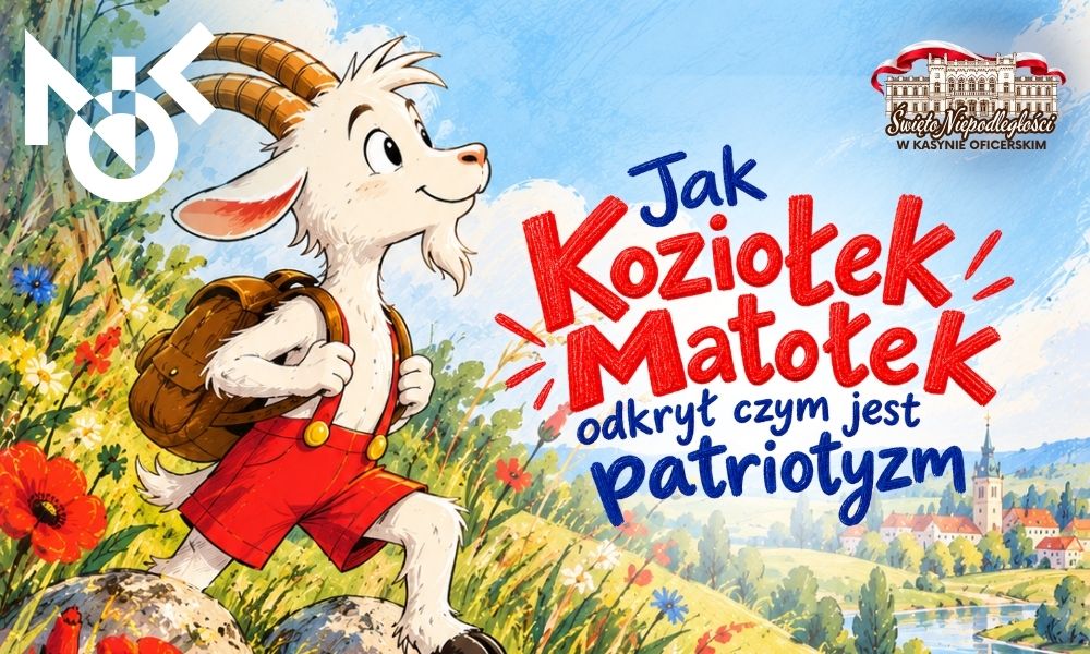 children's play “How Goat Matołek discovered what patriotism is”