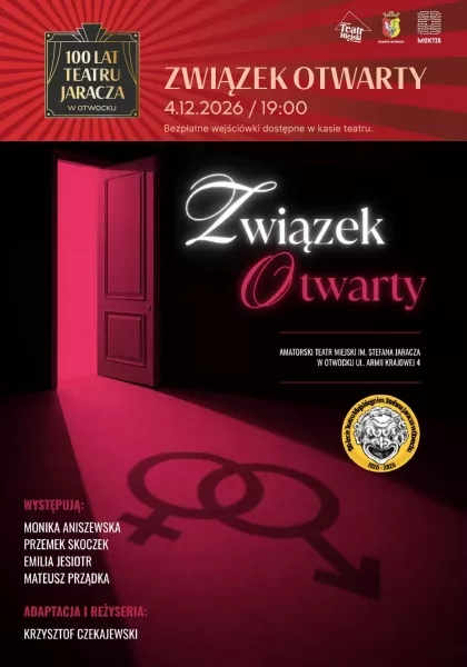 A performance of the Stefan Jaracz Amateur City Theatre: An Open Relationship, dir. Krzysztof Czekajewski