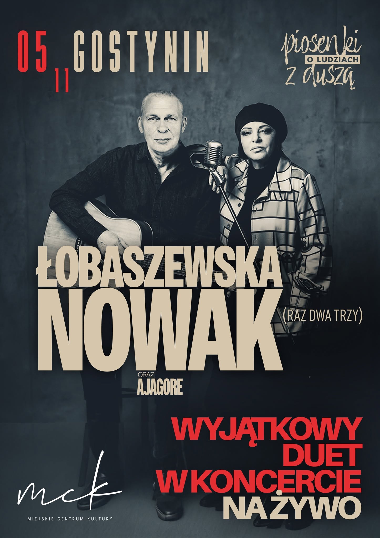 Łobaszewska & Nowak — “Songs about people with a soul”